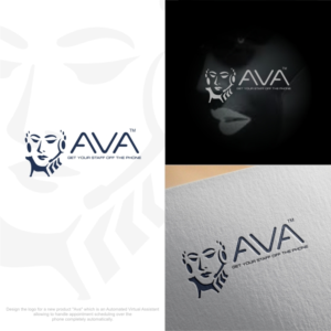 AVA - Get Your Staff Off The Phone | Logo Design by iamrady