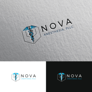 NOVA ANESTHESIA, PLLC | Logo Design by Rii