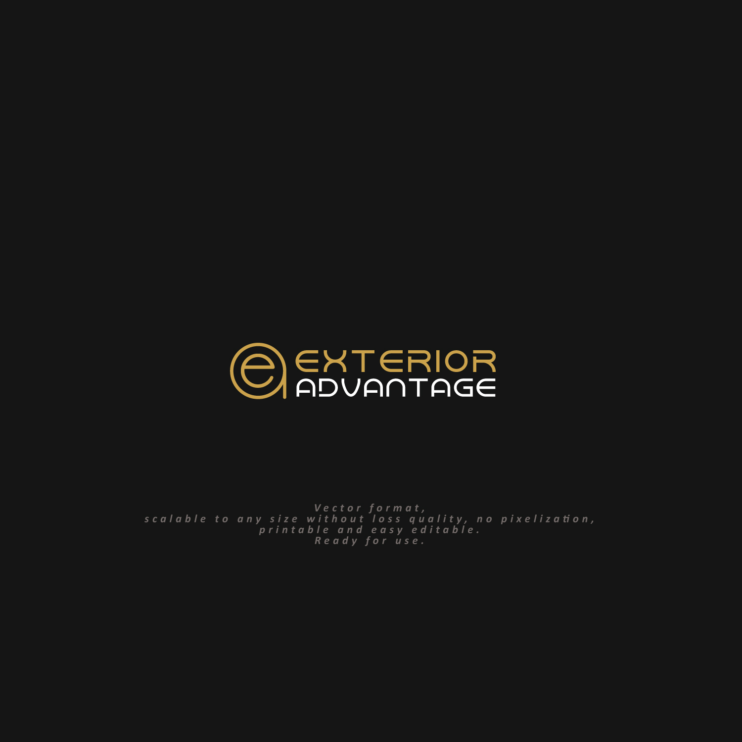 Logo Design by NEX for exterior advantage | Design #26197014