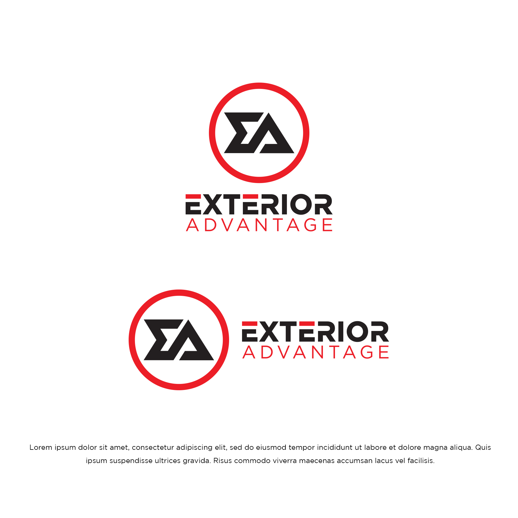 Logo-Design von ZinKo für exterior advantage | Design #26241409