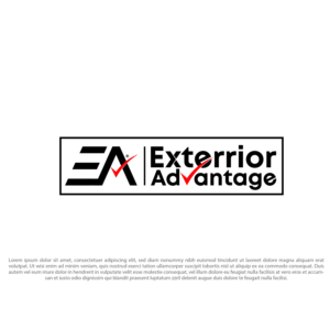 Logo Design by YERR® for exterior advantage | Design #26218254