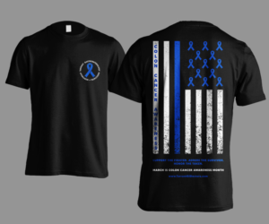Colon Cancer Awareness T-Shirt | T-Shirt-Design von Andi Yan