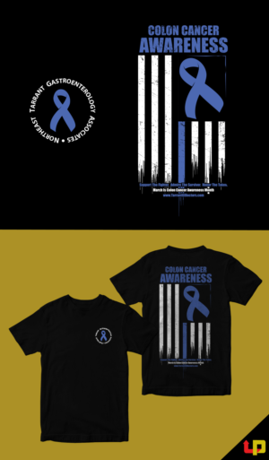 Colon Cancer Awareness T-Shirt | T-Shirt-Design von Uprinteez