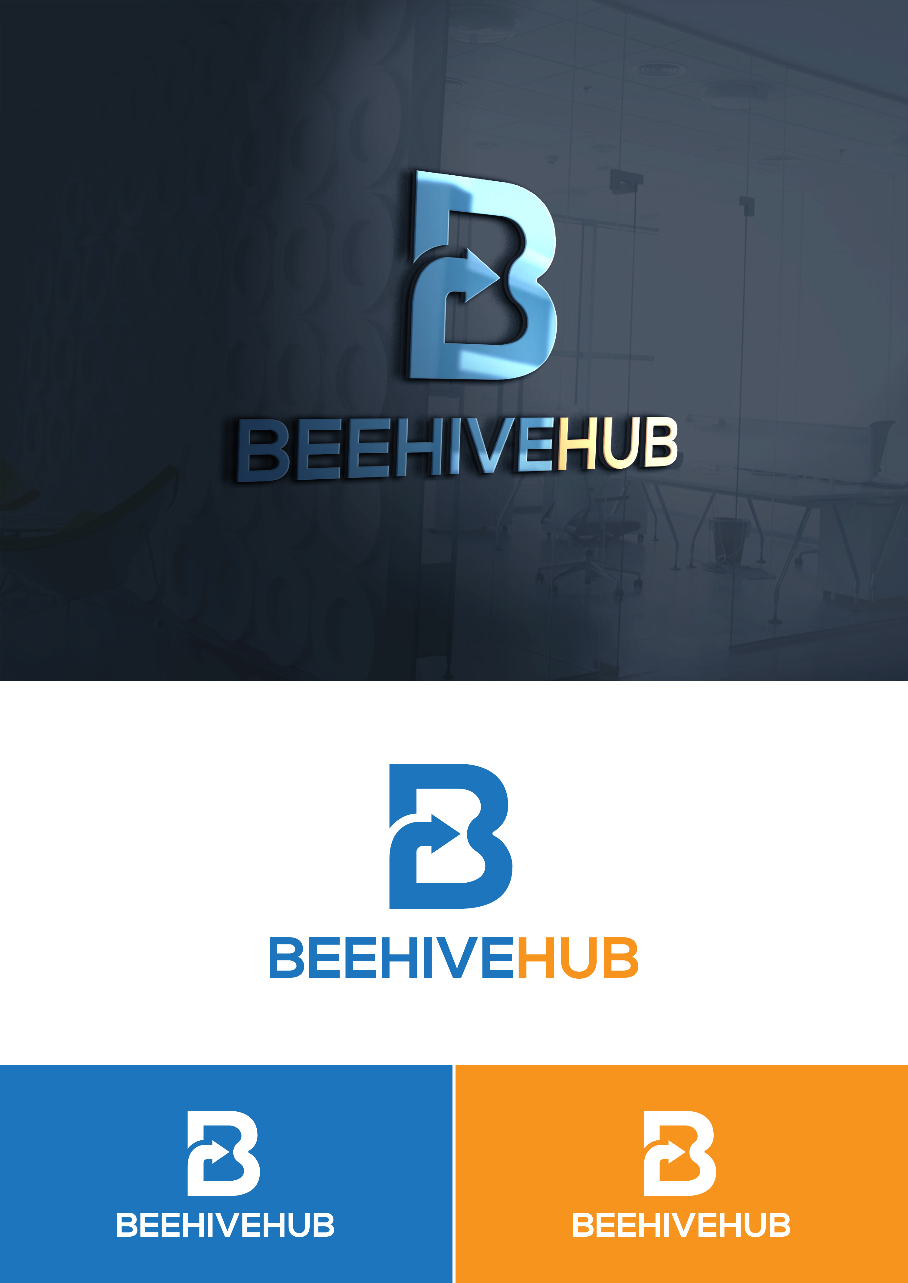 Design de Logo par Mongsh pour BeehiveHub | Design #26201786