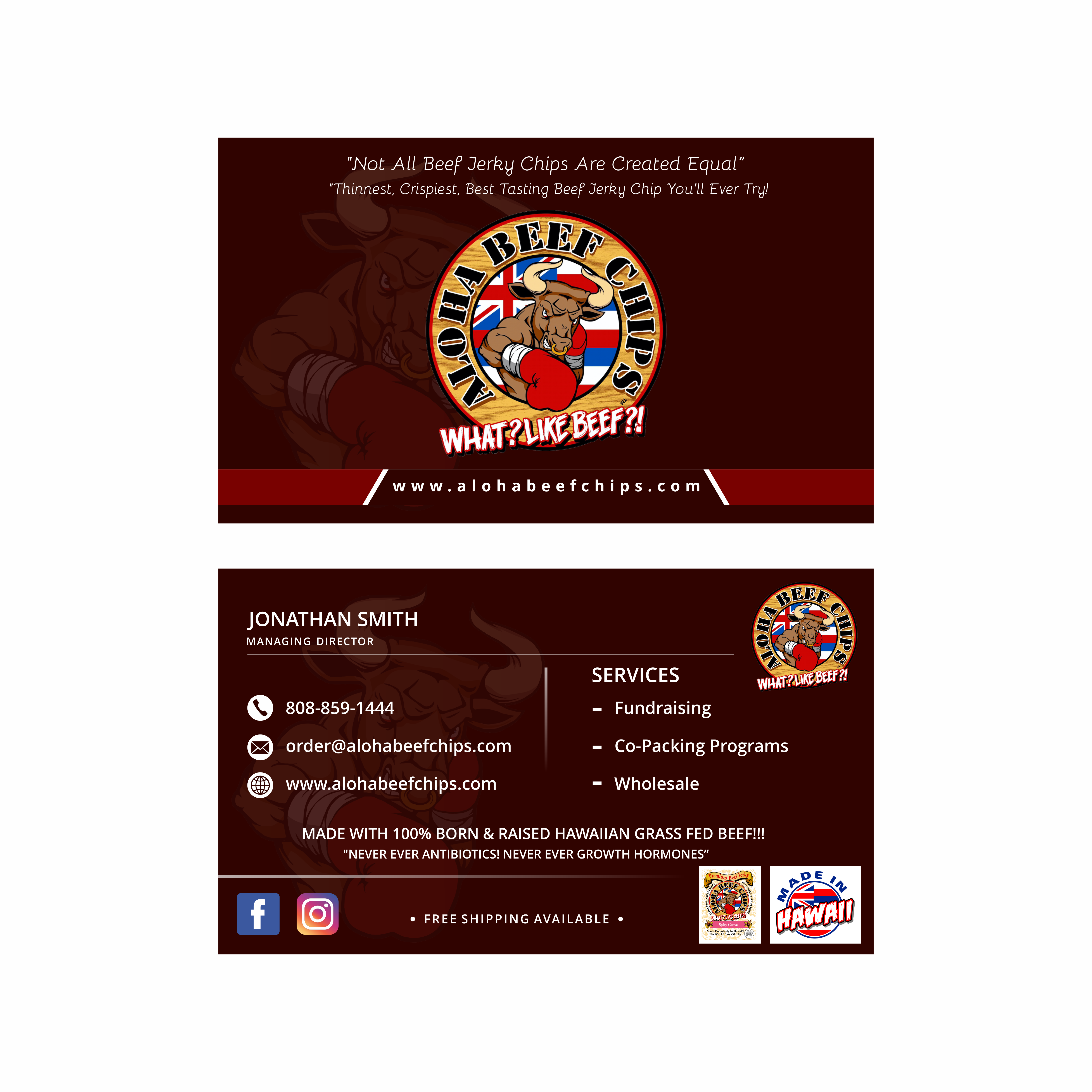 Visitenkarten-Design von AslamDesign für Aukele Group Inc. | Design #26218577