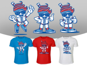 Slushy Cartoon Character Mascot | T-Shirt-Design von Falih A