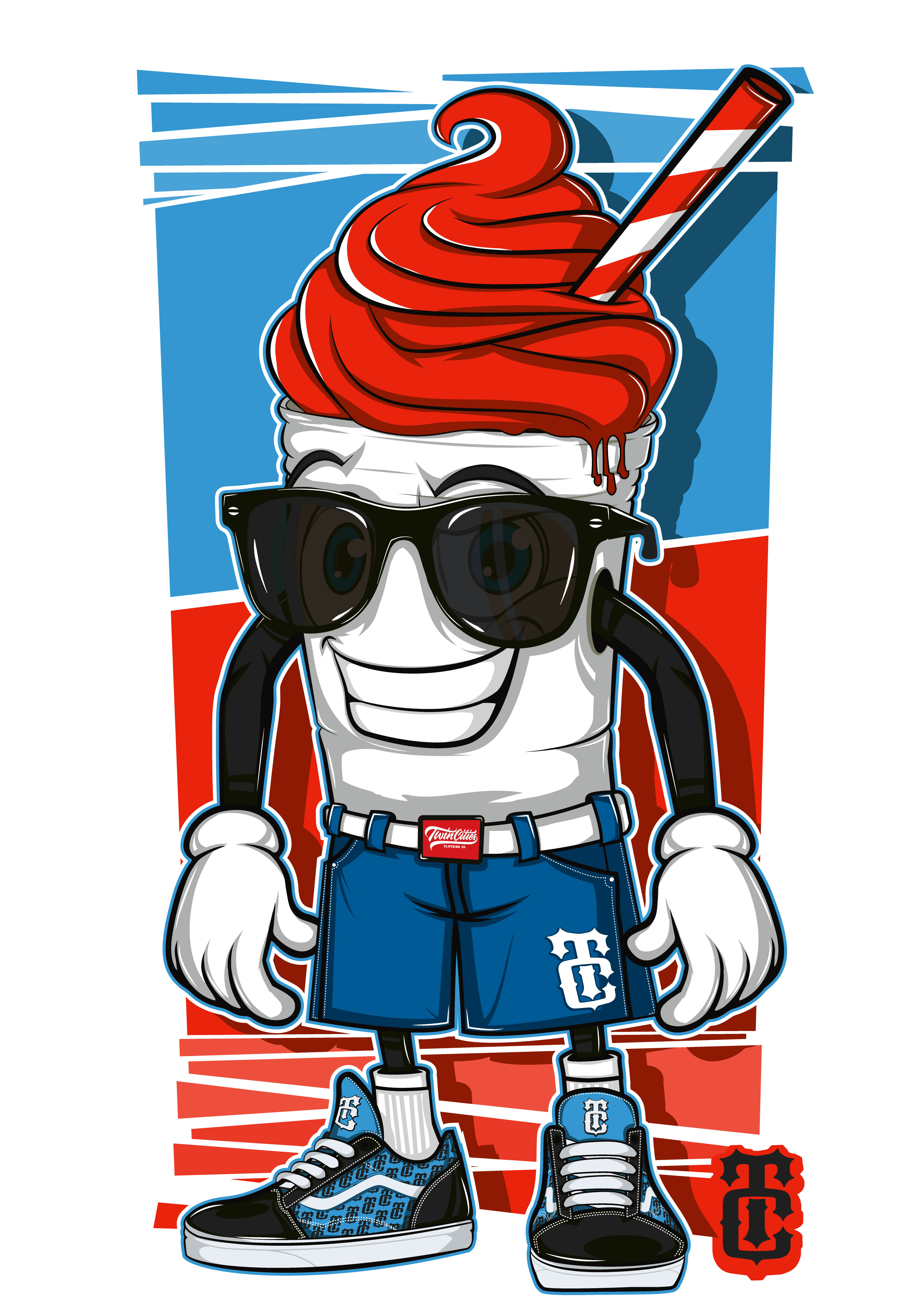 T-Shirt-Design von zleezoo für Twin Cities Clothing Co. | Design #26265421