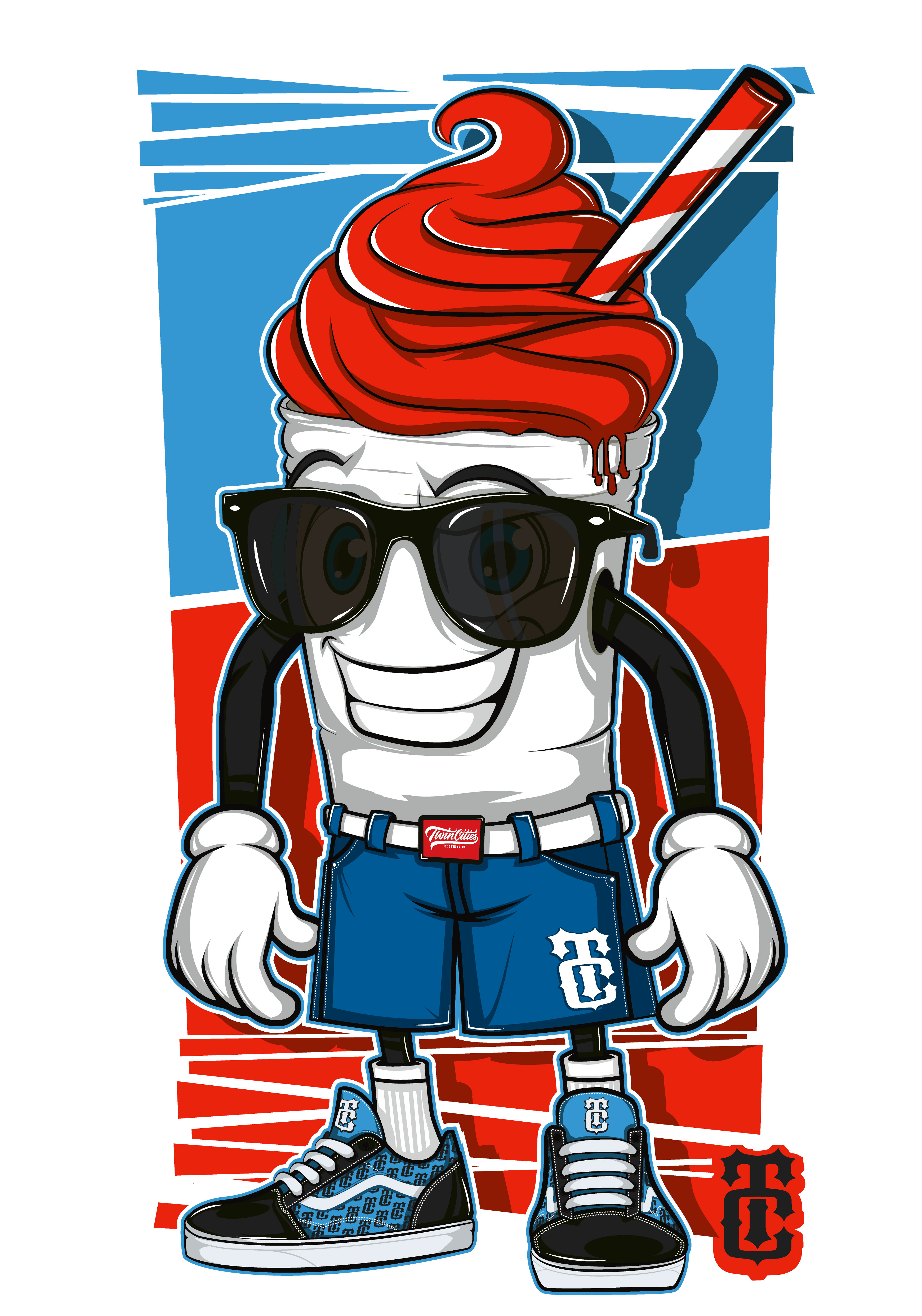 T-shirt Design by zleezoo for Twin Cities Clothing Co. | Design #26269100