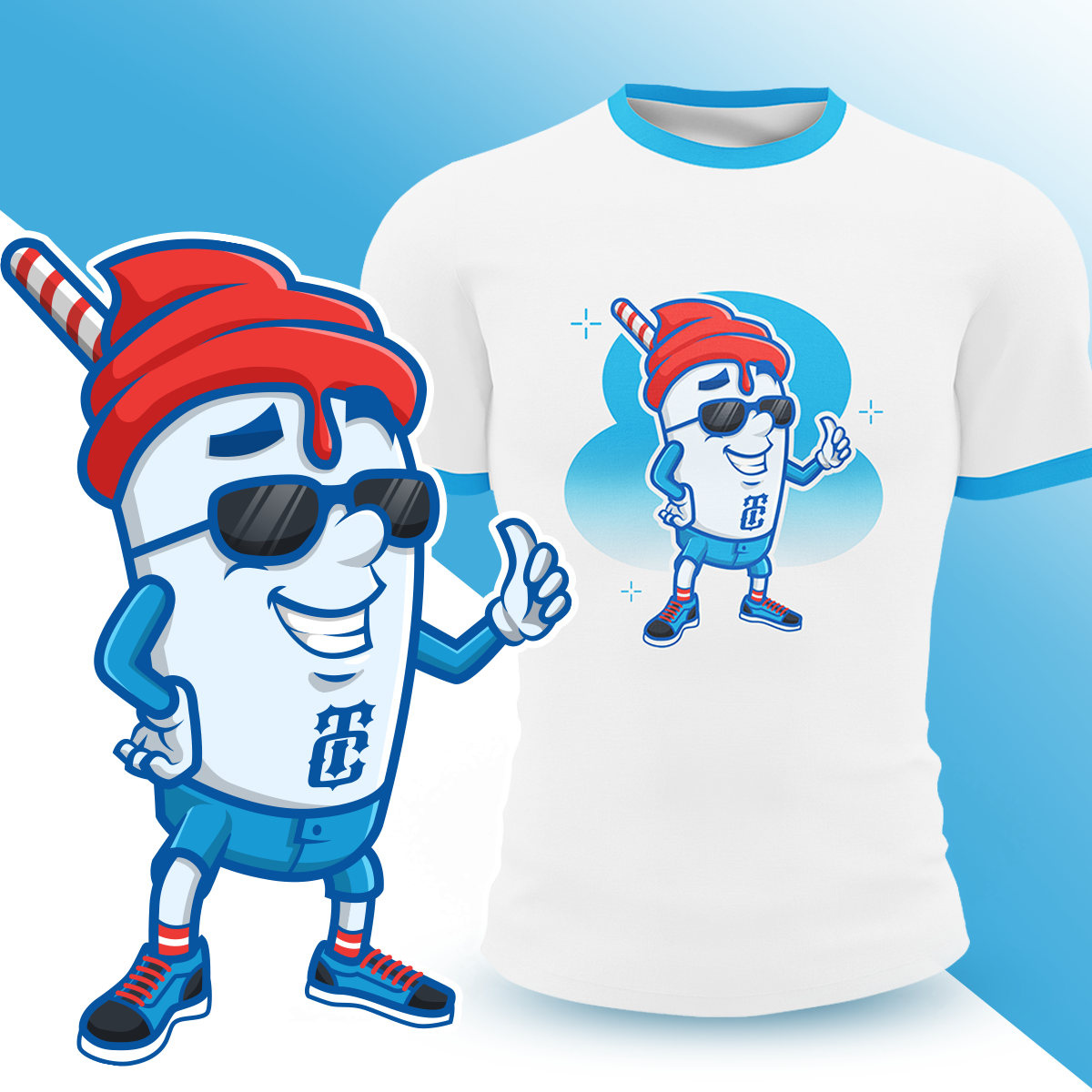 T-shirt Design by HUE CREATIVE LAB for Twin Cities Clothing Co. | Design #26233037