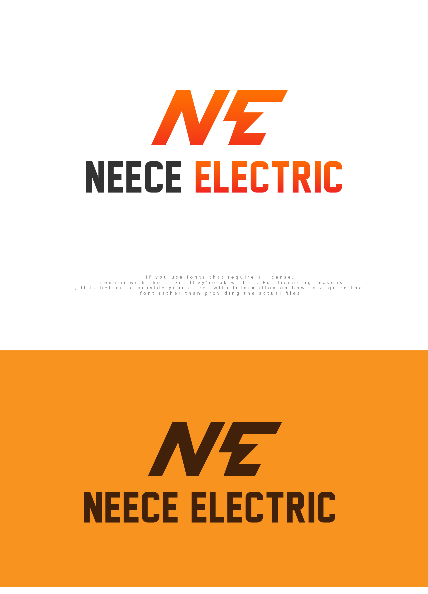 Diseño de Logo por pinkeart para Neece Electric | Diseño #26201118