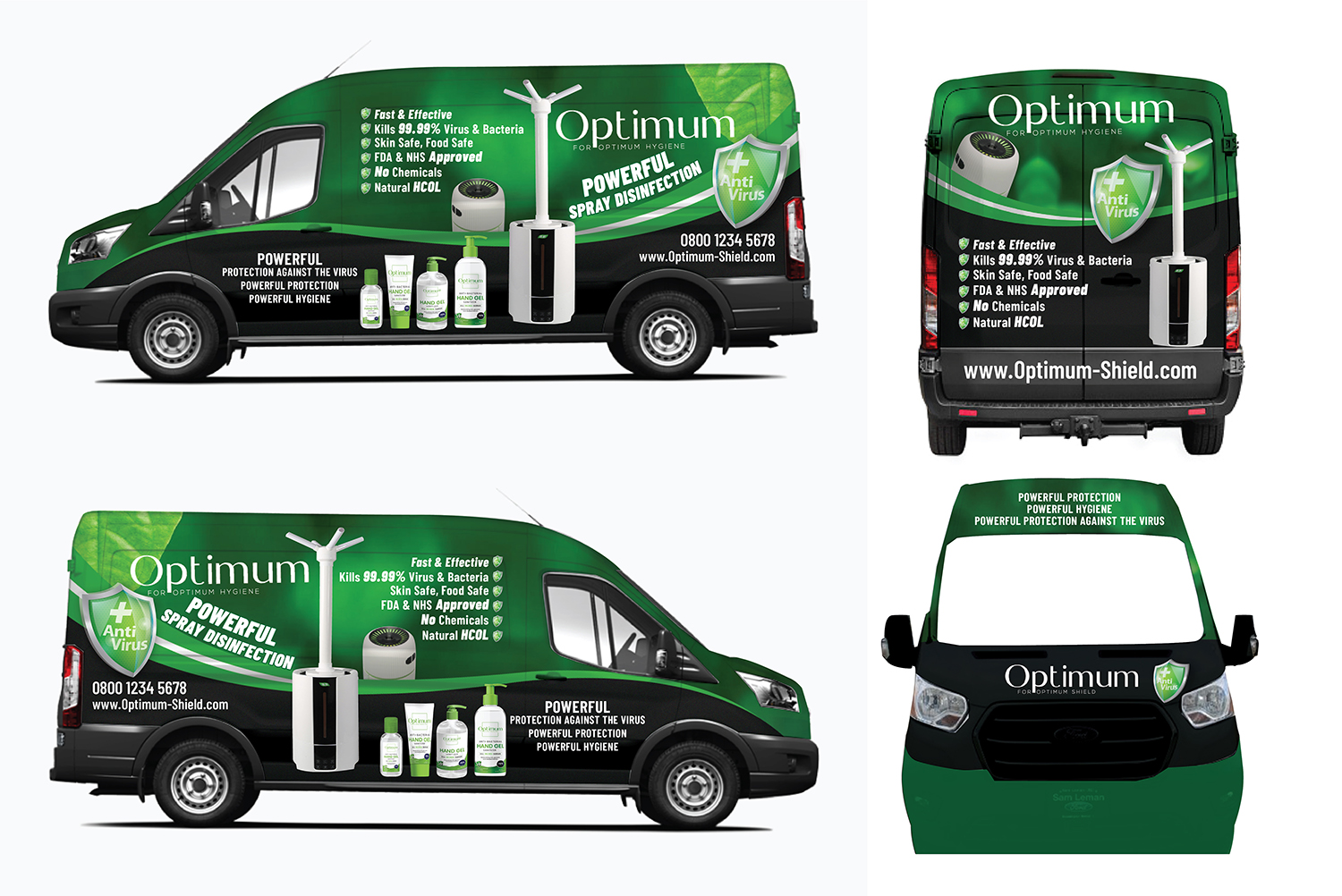 Car Wrap Design by Deziners Zone for Optimum Solar International | Design #26211359