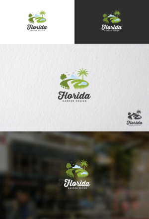 Florida Garden Design  | Logo Design by Paperfox Designs
