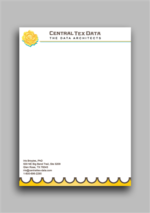 Design En-Tête par Armin Shohrati pour Centraltex Data | Design : #3074616