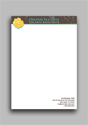 Design En-Tête par Armin Shohrati pour Centraltex Data | Design : #3074623