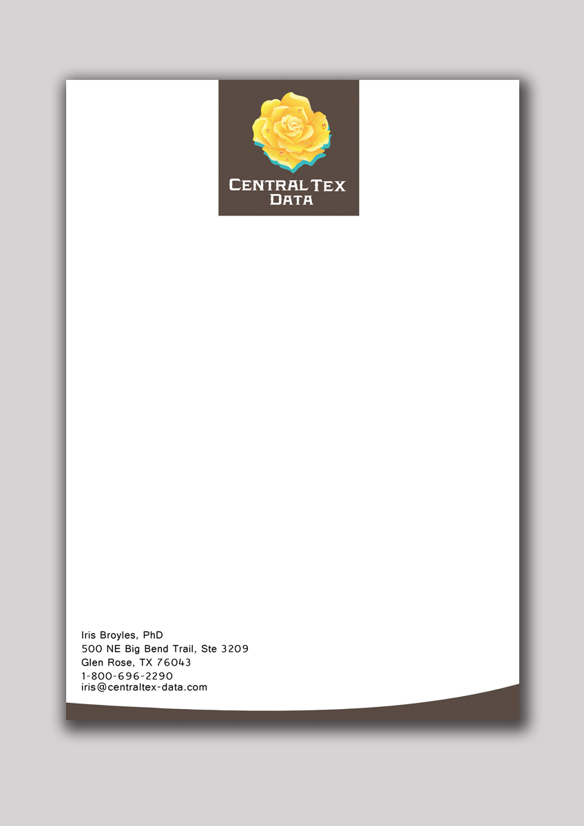 Diseño de Membrete por Aysan para Centraltex Data | Diseño #3093471