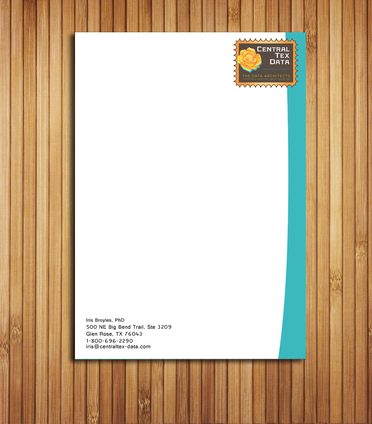 Diseño de Membrete por Aysan para Centraltex Data | Diseño #3096562