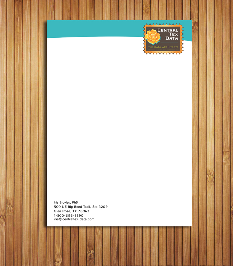 Diseño de Membrete por Aysan para Centraltex Data | Diseño #3096570