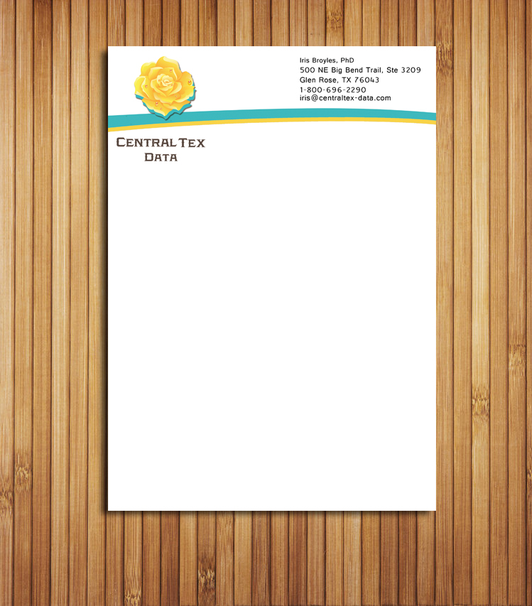 Briefkopf-Design von Aysan für Centraltex Data | Design #3098336