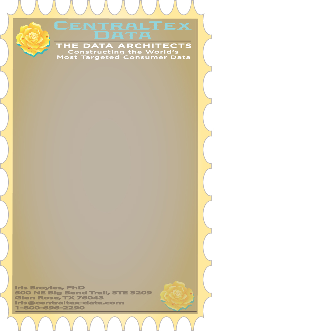 Letterhead Design by Exclusive4U for Centraltex Data | Design #3045377