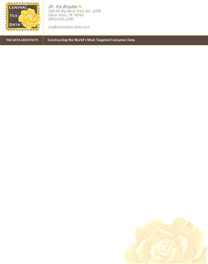 Letterhead Design by Create SnapShots for Centraltex Data | Design: #3055172