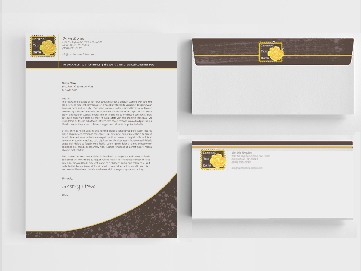 Design En-Tête par Create SnapShots pour Centraltex Data | Design #3106411