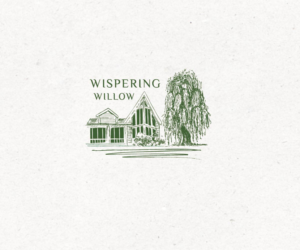 Whispering Willow | Logo-Design von GreenLamp