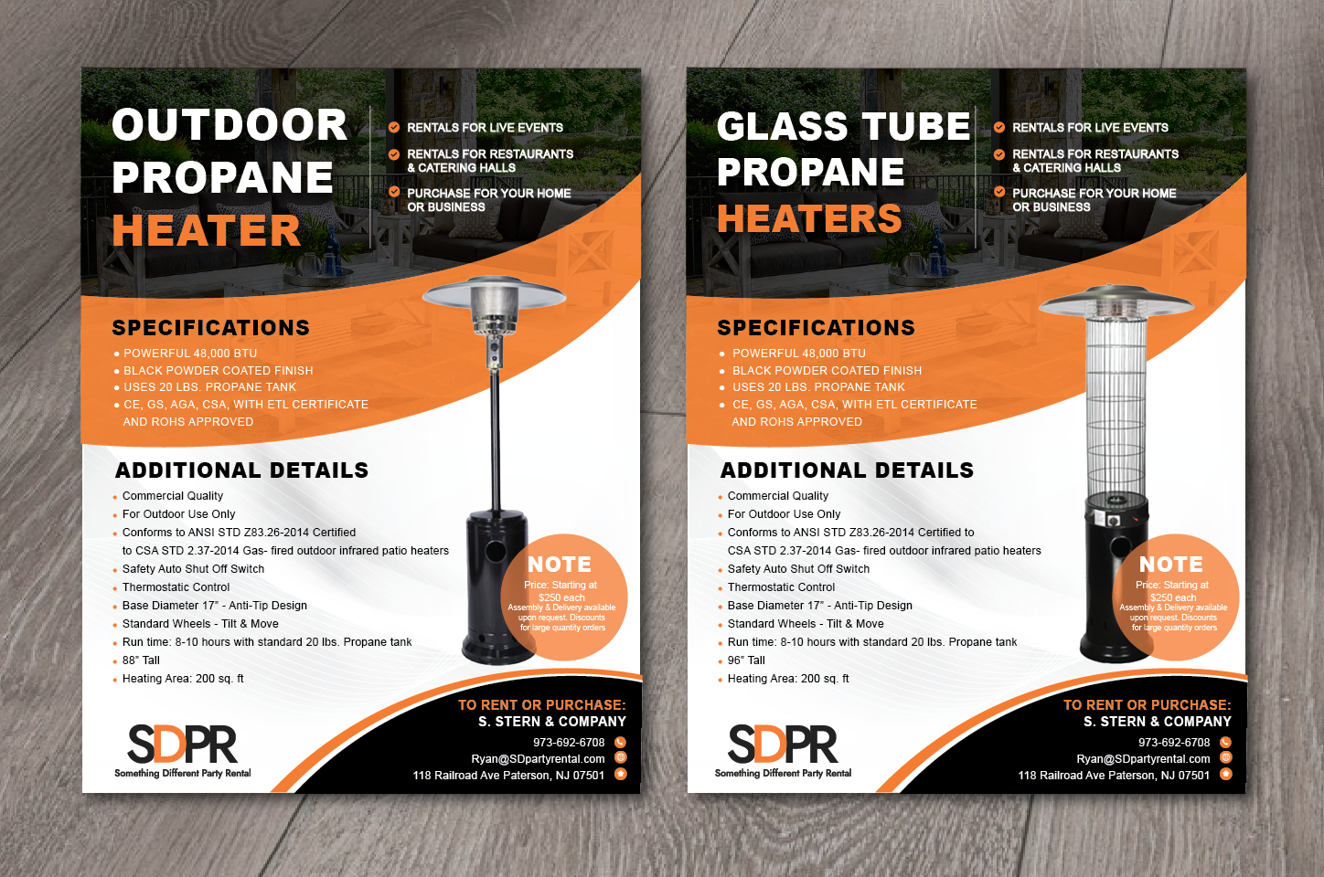 Flyer Design by alex989 for Something Different Party Rental | Design #26205102