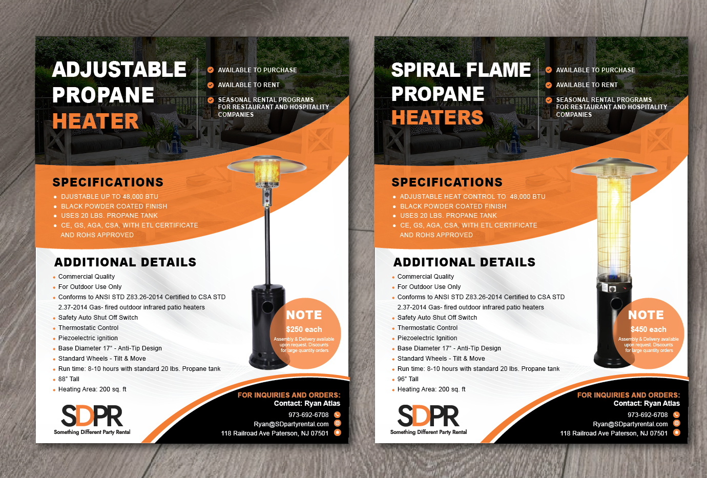 Flyer Design by alex989 for Something Different Party Rental | Design #26213768