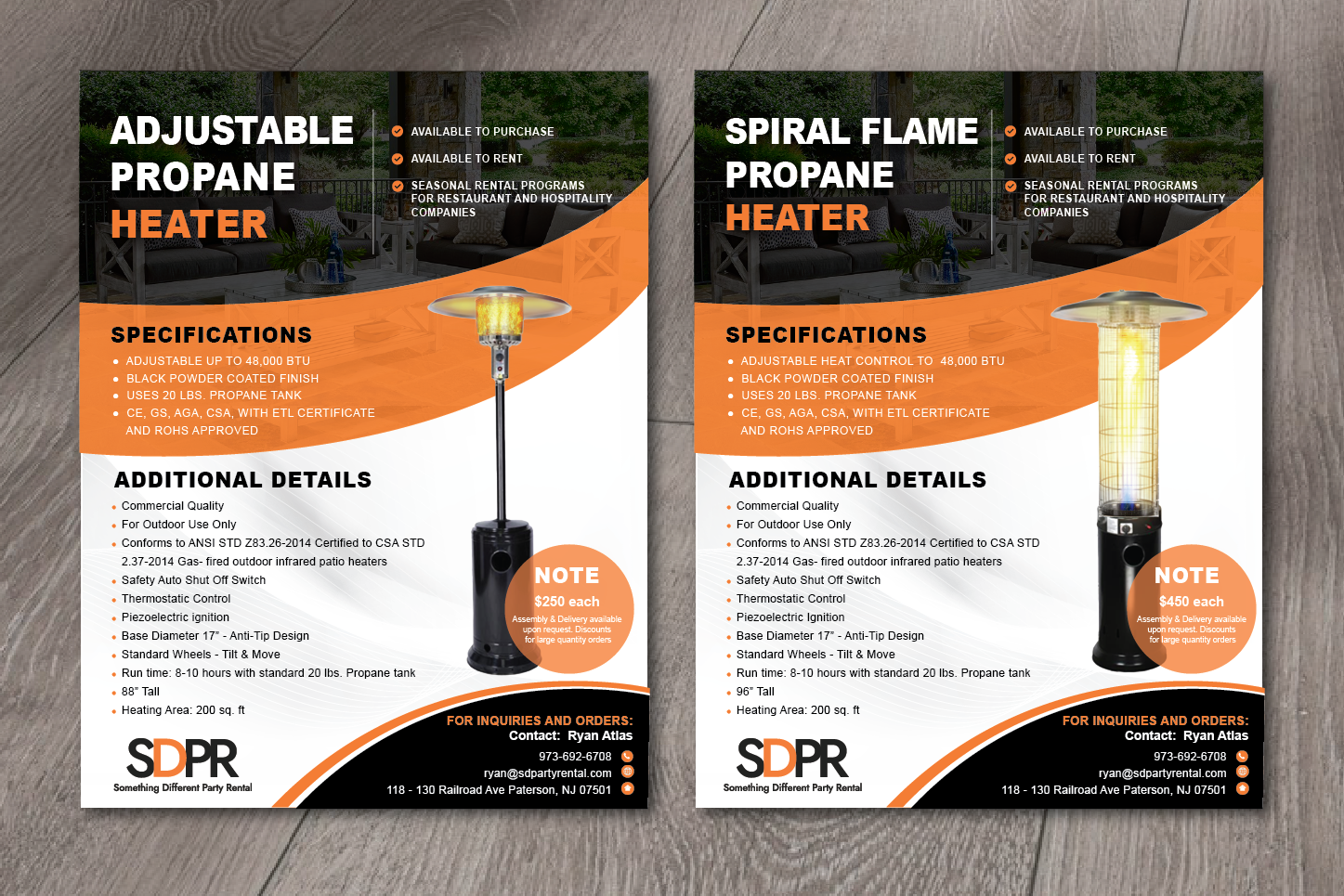 Flyer Design by alex989 for Something Different Party Rental | Design #26214346