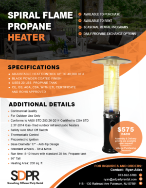Flyer Design by alex989 for Something Different Party Rental | Design: #26264641