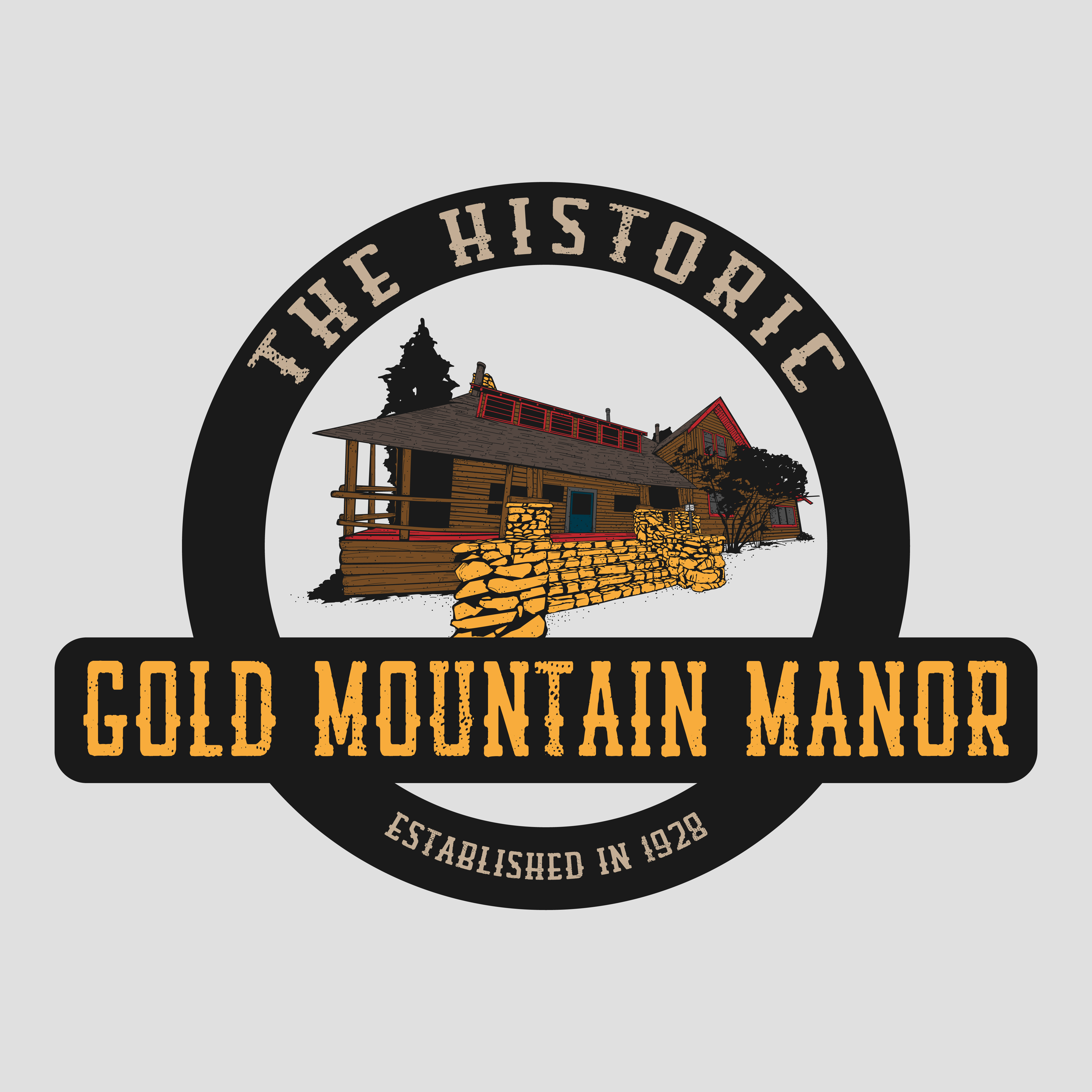 Diseño de Logo por thedriftshop para Gold Mountain Manor | Diseño #26221061