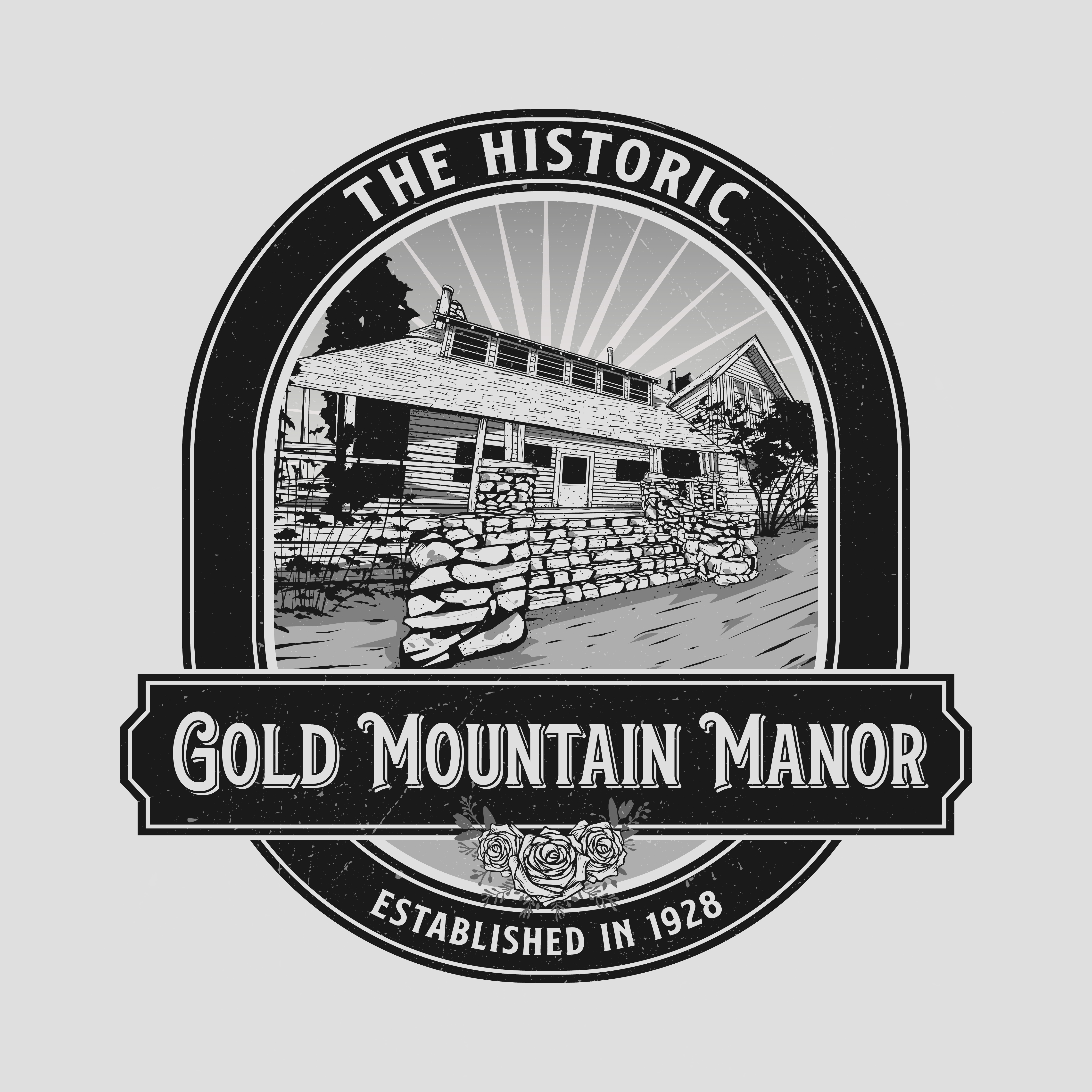 Logo Design by thedriftshop for Gold Mountain Manor | Design #26317172