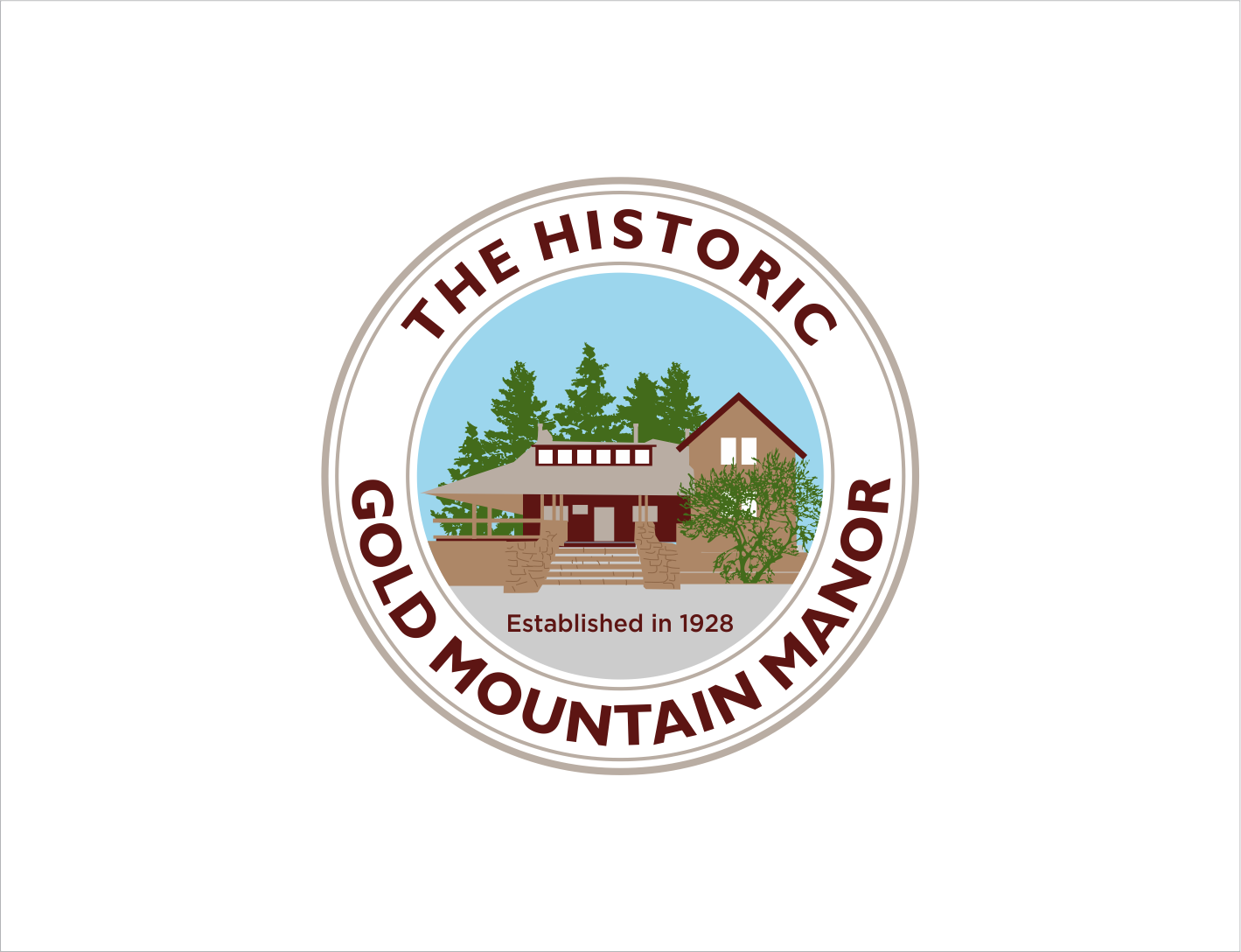 Logo Design by BNdesigner for Gold Mountain Manor | Design #26240403