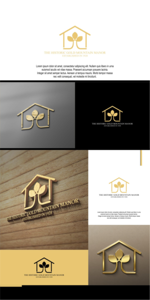 Diseño de Logo por Javier Ivan Zamorano para Gold Mountain Manor | Diseño: #26232313