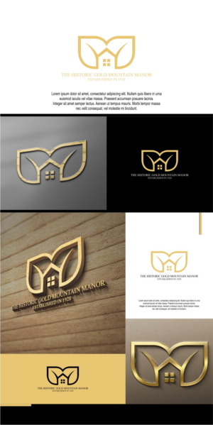 Diseño de Logo por Javier Ivan Zamorano para Gold Mountain Manor | Diseño: #26232329