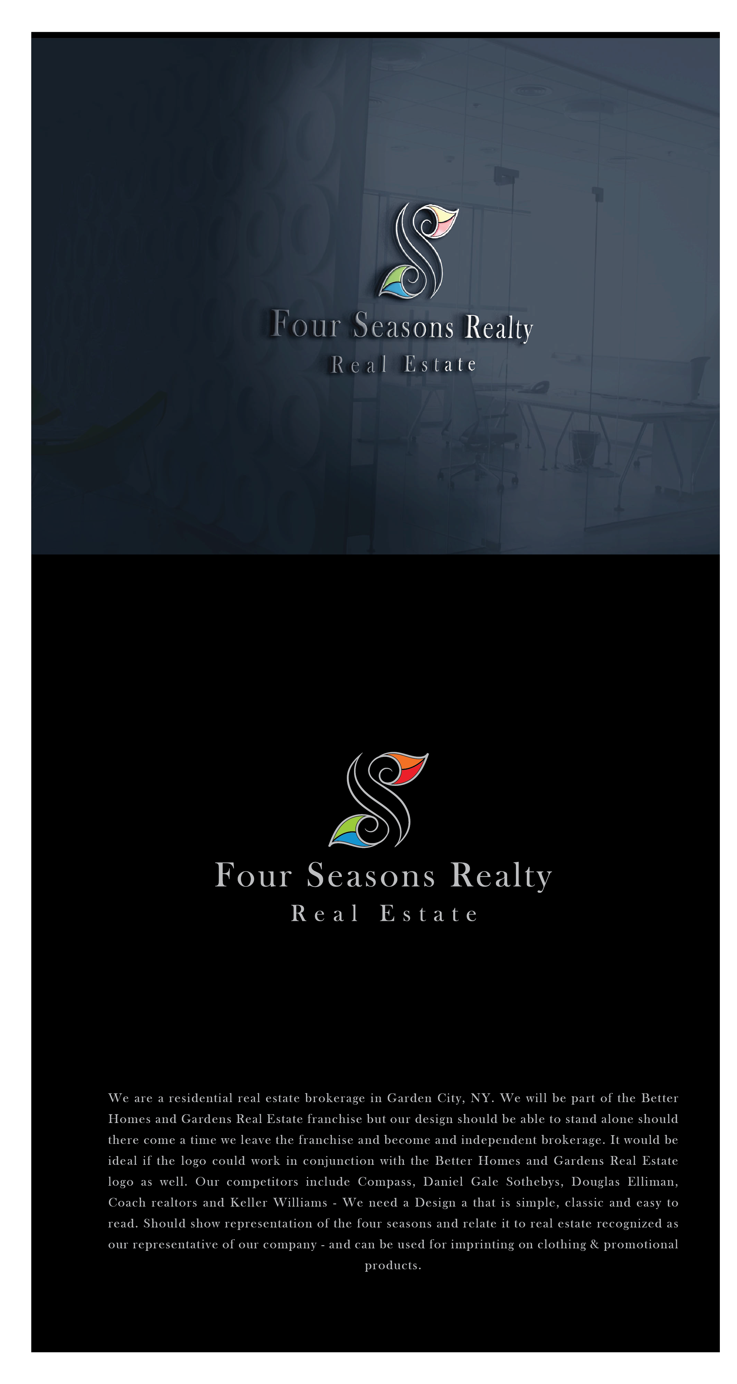 Logo Design by Walker Designer 2 for Four Seasons Realty | Design #26202351