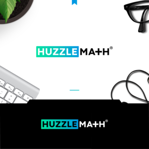 Huzzle Math | Logo Design by JBalloon Design