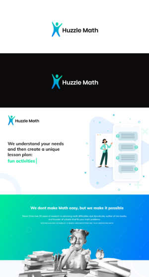 Huzzle Math | Logo Design by lnb...