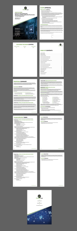 Diseño de Plantilla de Word por Schöpfer para Offensive Logic | Diseño: #26229651