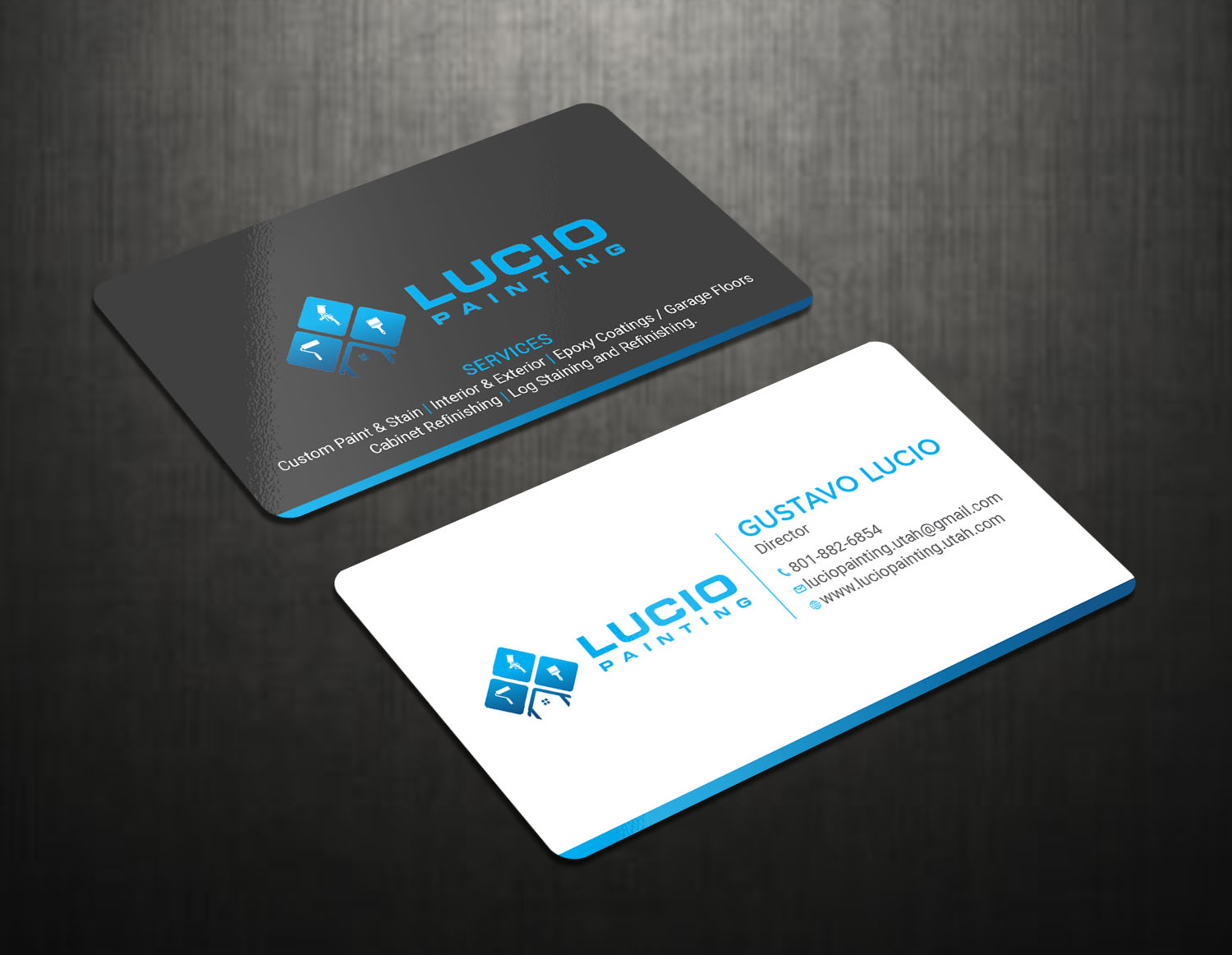 Design de Carte de Visite par Tripti Ranjan Gain pour Lucio Painting LLC | Design #26211549