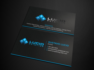Business Card Design by Tripti Ranjan Gain for Lucio Painting LLC | Design: #26211552