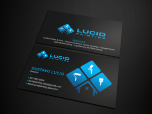 Business Card Design by Tripti Ranjan Gain for Lucio Painting LLC | Design: #26211554
