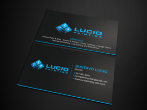 Business Card Design by Tripti Ranjan Gain for Lucio Painting LLC | Design: #26211555