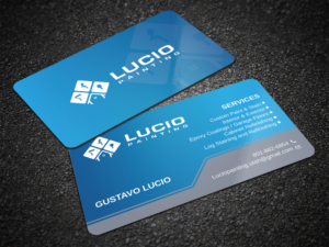 Design de Carte de Visite par Imagine design000 pour Lucio Painting LLC | Design : #26209369