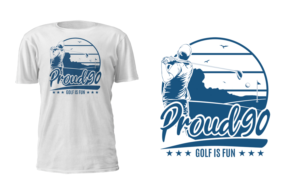 T Shirt Design for Golf Lifestyle Brand | T-Shirt-Design von D'Mono