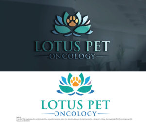 Lotus Pet Oncology | Logo Design by sekanul