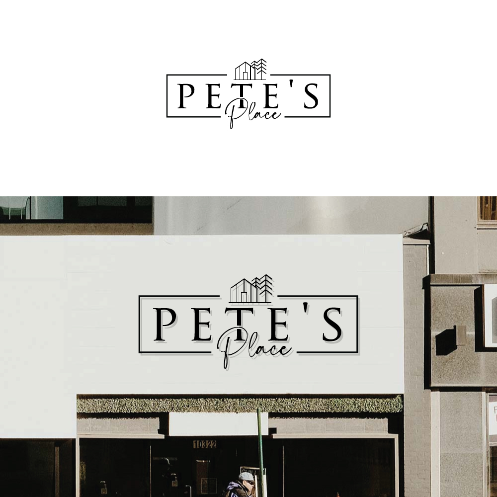 Logo Design by ecorokerz for Pete’s Place Roma Pty Ltd | Design #26207708