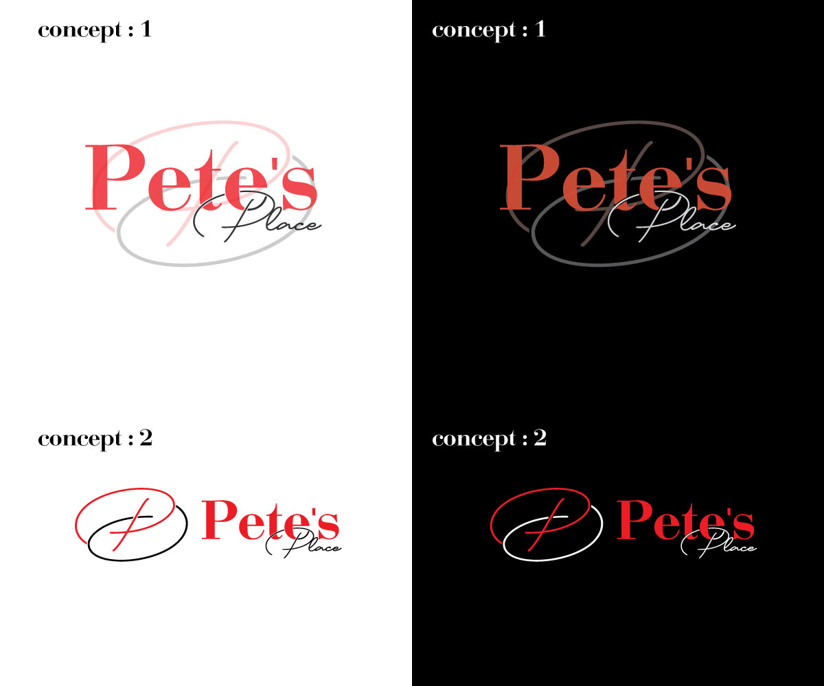 Logo Design by uitaki for Pete’s Place Roma Pty Ltd | Design #26204407