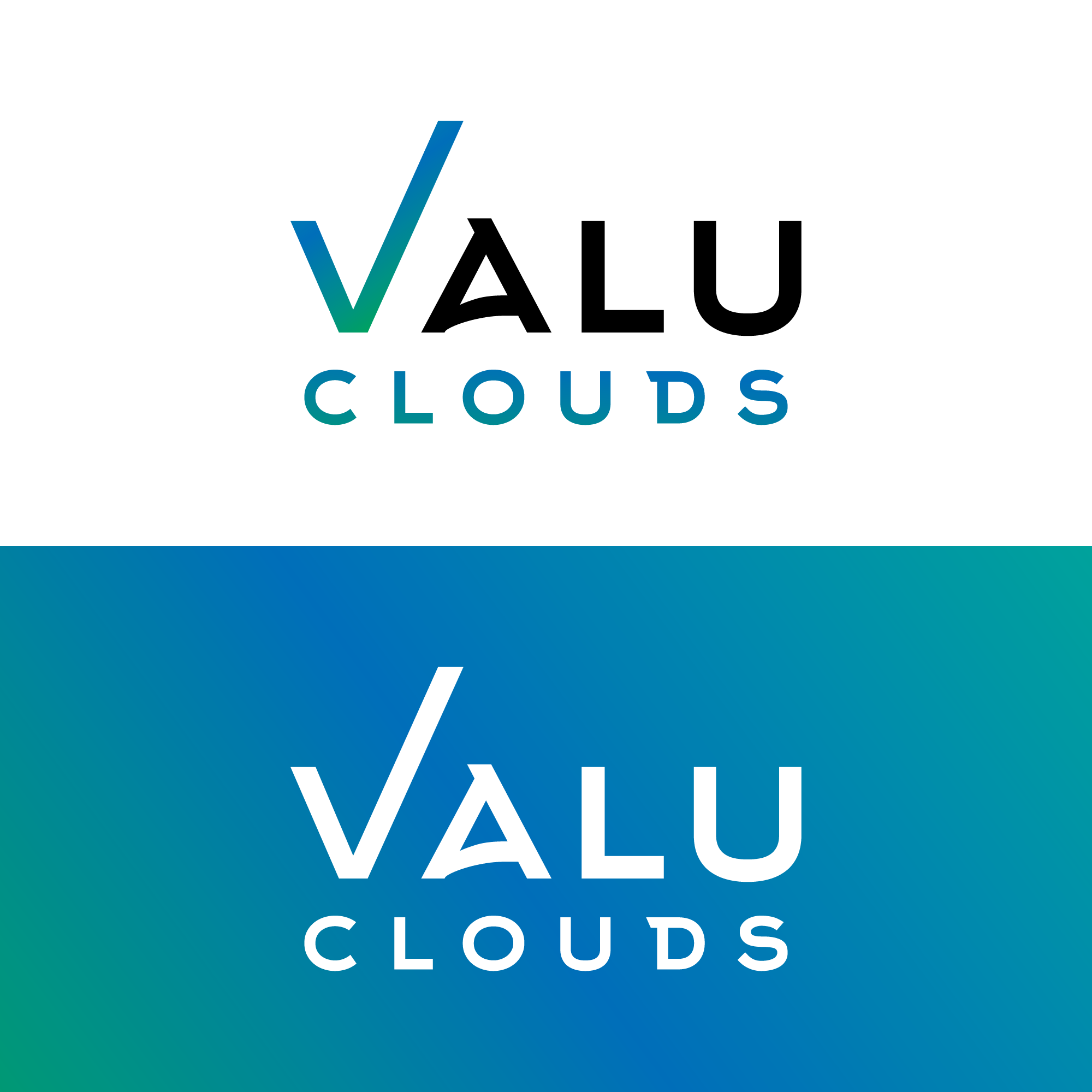 Logo Design for Valu Clouds by Zak deZign | Design #26207604