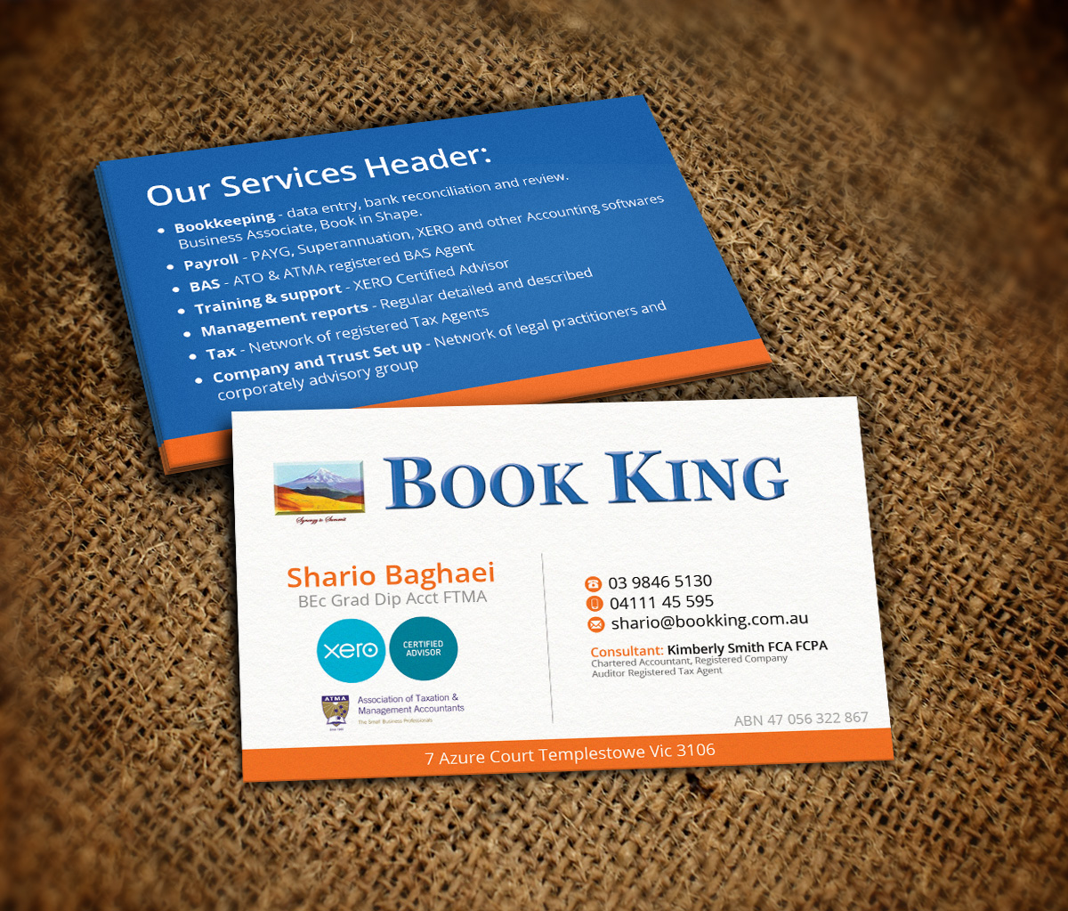 Visitenkarten-Design von Nelsur für Book King | Design #3055089